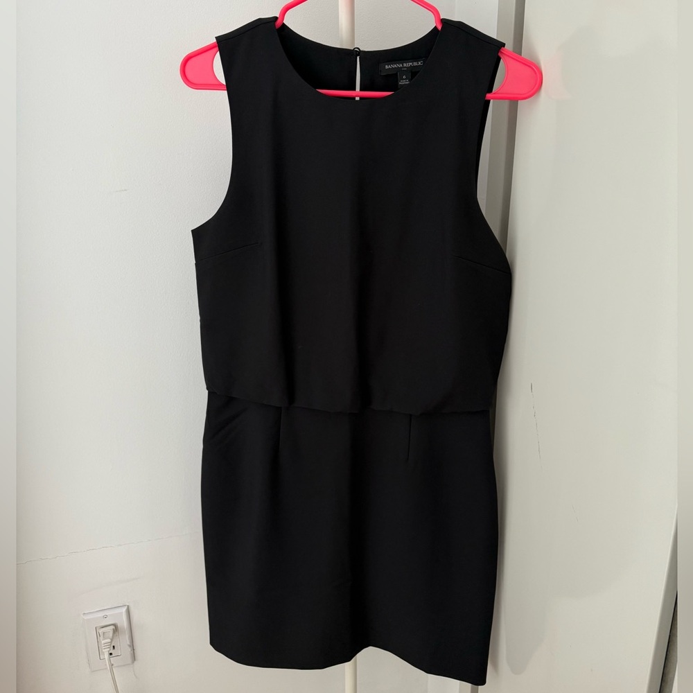 Banana Republic Sculpted Blousant-Waist Mini Dress - Picture 3 of 6
